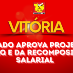 SENADO APROVA PROJETOS DO AQ E DA RECOMPOSIÇÃO SALARIAL