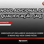 NOVO ADICIONAL DE QUALIFICAÇÃO (AQ)