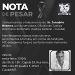 NOTA DE FALECIMENTO